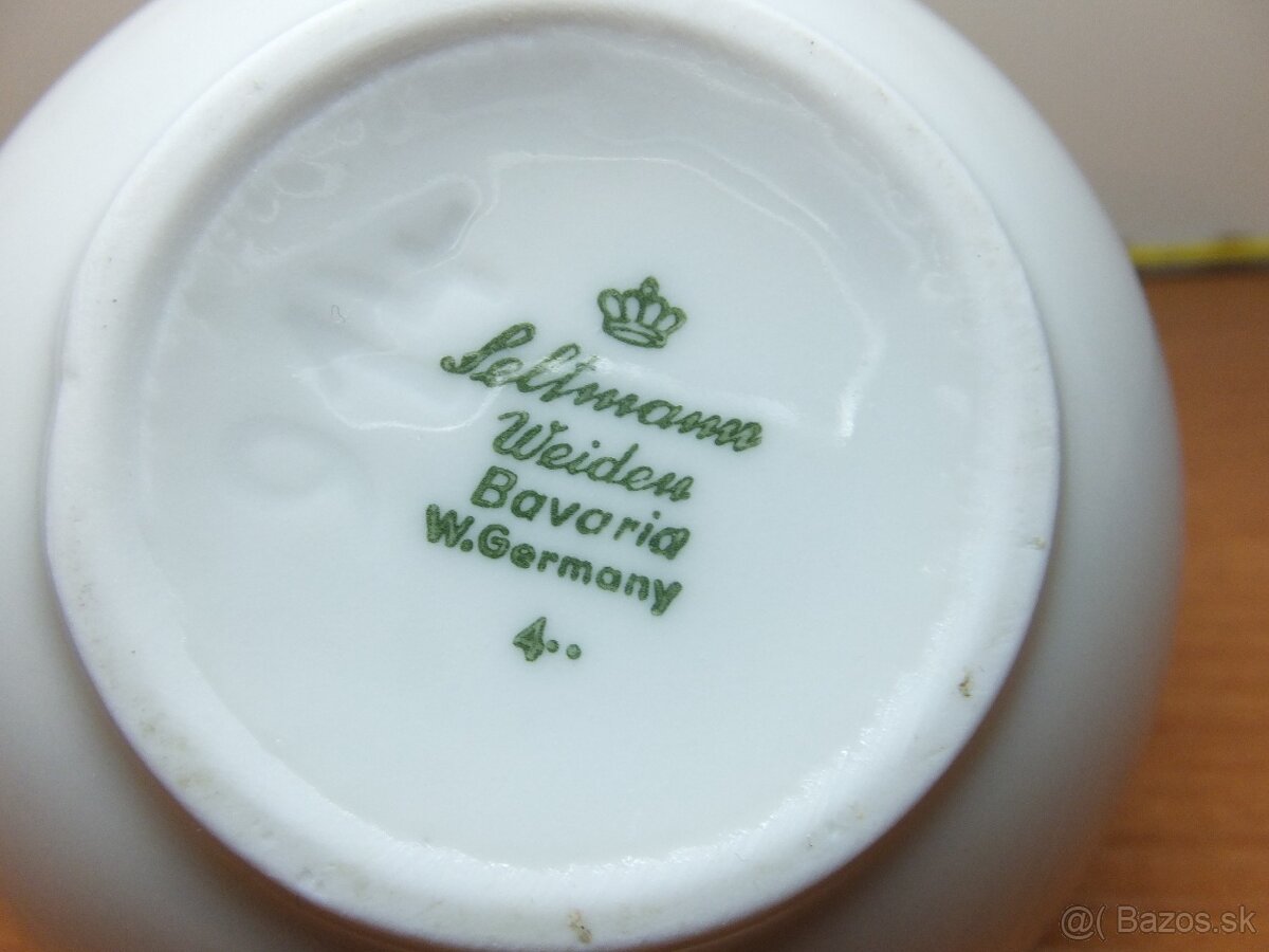 Brusel, pěkná stará vázička zn. Weiden Bavaria. - 7