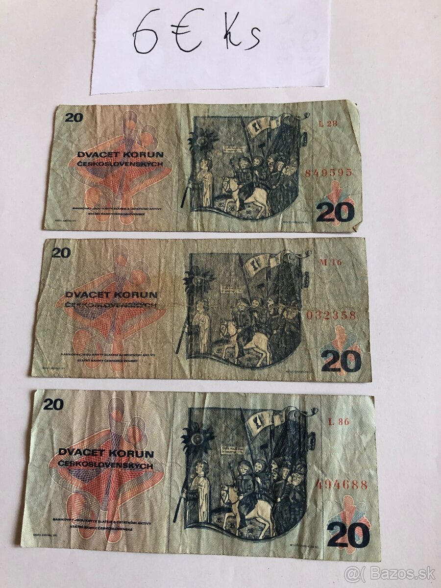 Staré bankovky 2. - 7