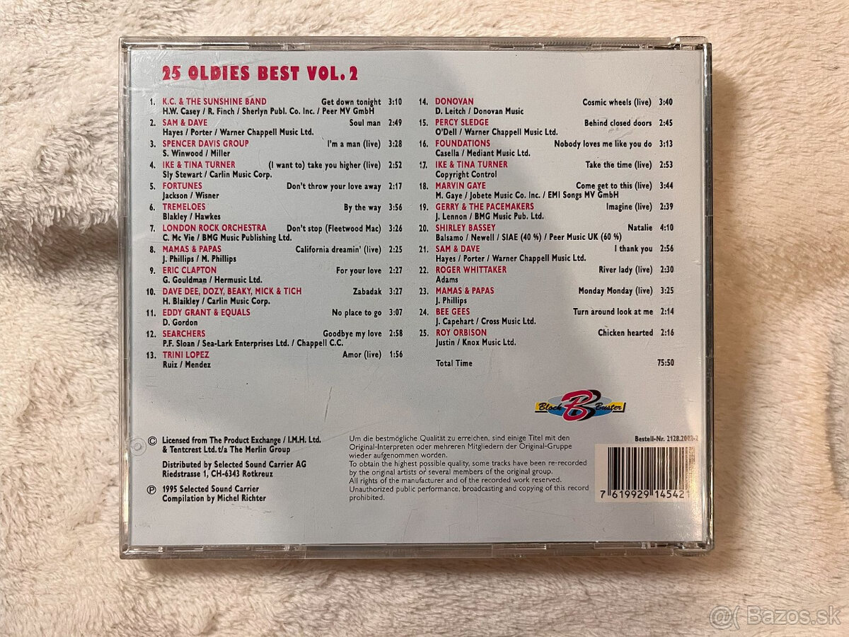 Predám kolekciu CD oldies - 7