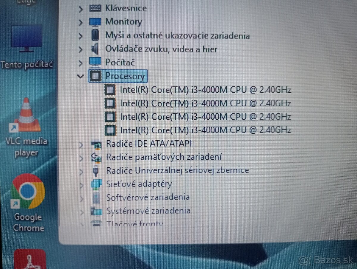 predám HP probook 470 G1 , Intel® Core™ i3 , 8gb ram , ssd - 7