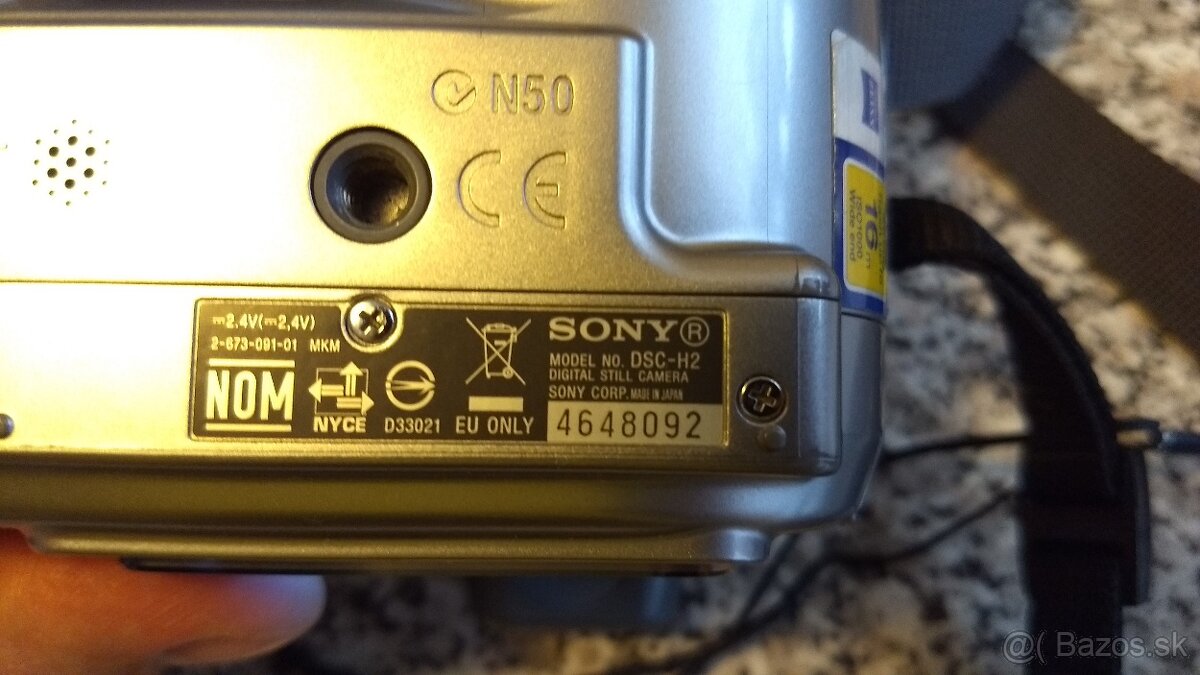 Fotoaparát Sony DSC-H2 - 7