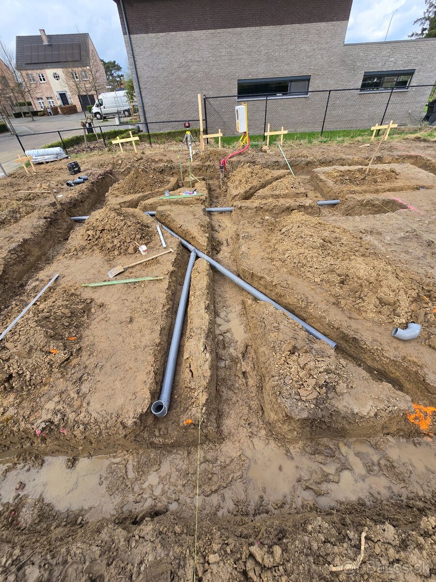 Murári / murár Belgicko , živnostník, Dvaja murári - 7