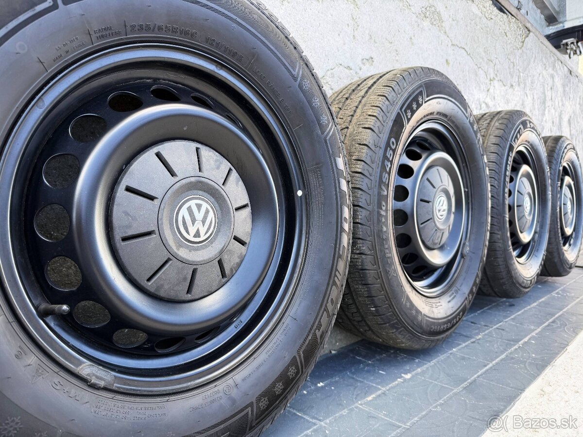 VW Crafter,MAN TGE disky zátaž 1200kg+zimné pneu 235/65 R16C - 7