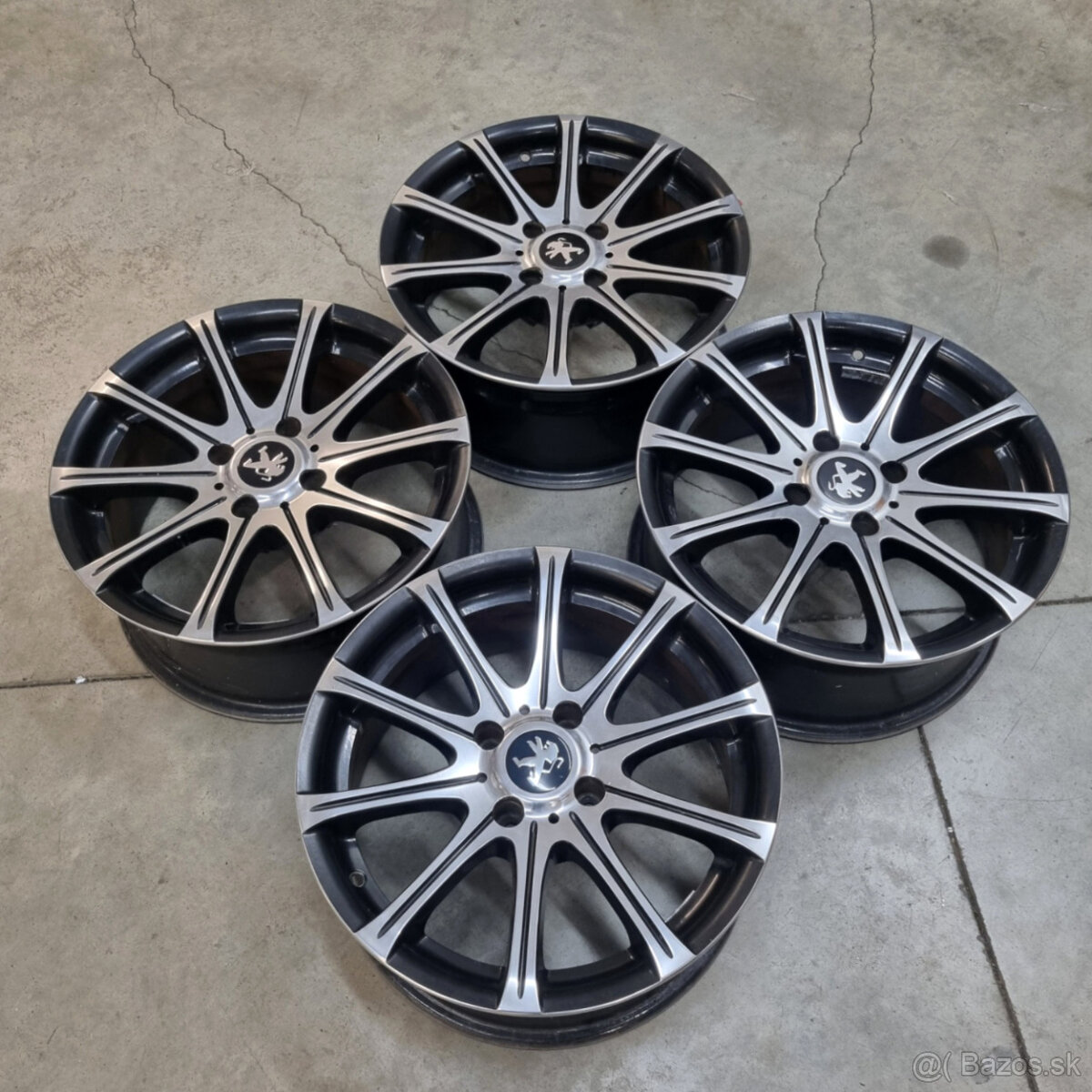 Hliníkové disky 4x108 R16 7J ET18 - 7