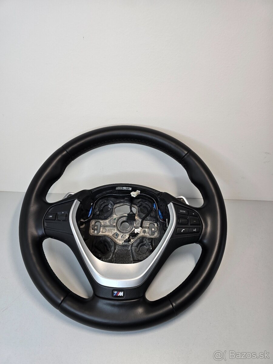 Kožený volant bmw s radenim f10 f30 f32 - 7