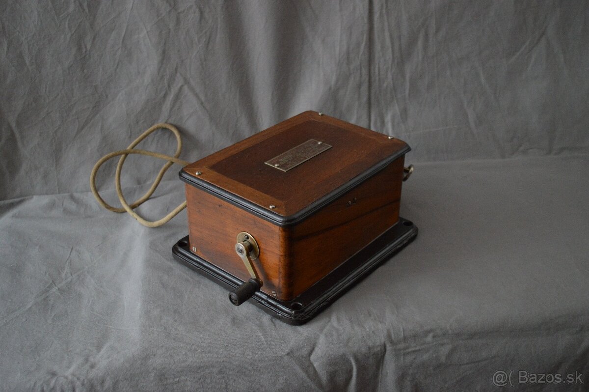 Murálny telefón Thomson Houston - 7