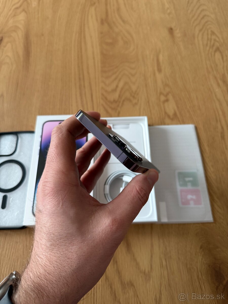 iPhone 14 Pro Max 128 gb Deep Purple v záruke +prislušenstvo - 7