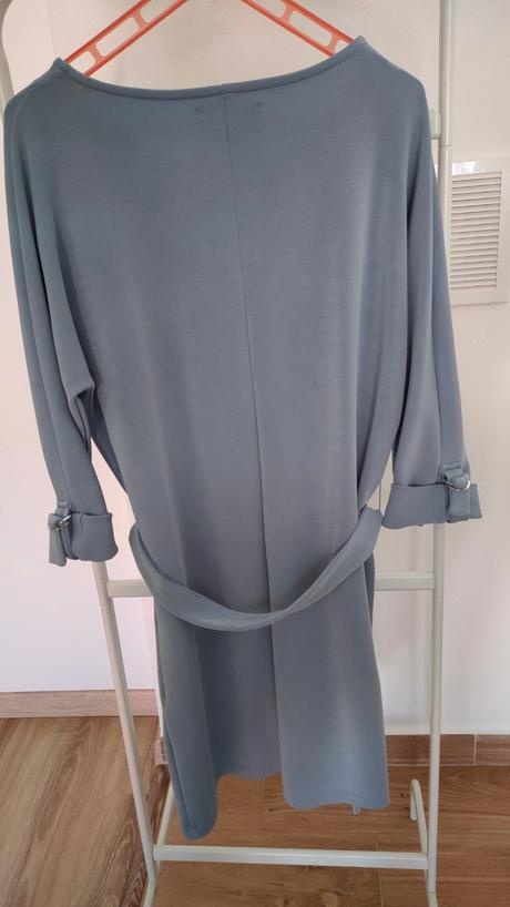 Šaty bledomodré MOHITO S - 7