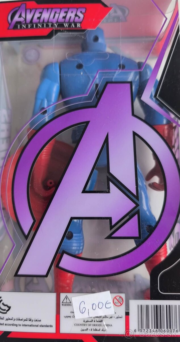 Avengers postavičky Ironman, Hulk a Kapitan Amerika - 7