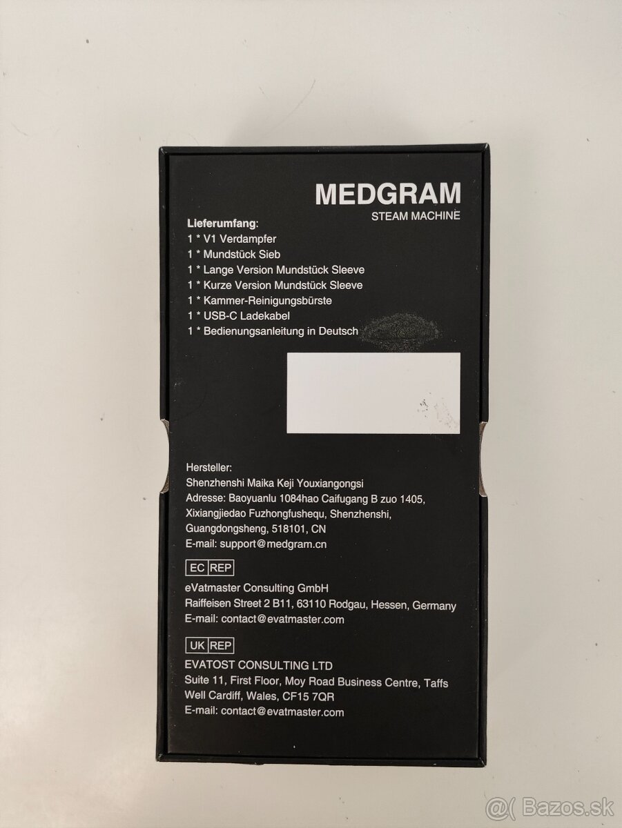 #L0241 MEDGRAM Steam Machine – inhalátor parný inhalátor - 7