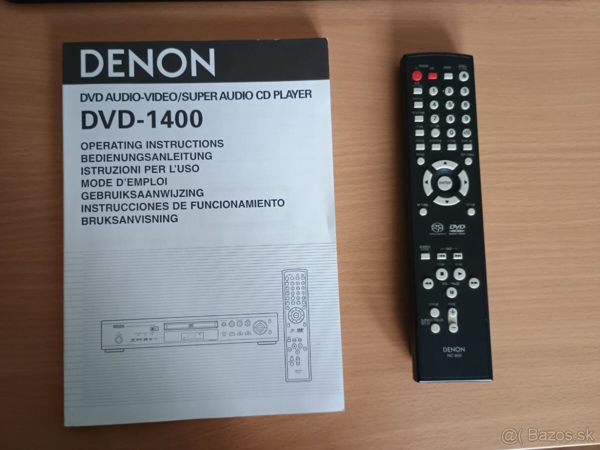 SACD prehrávač Denon DVD-1400 - 7