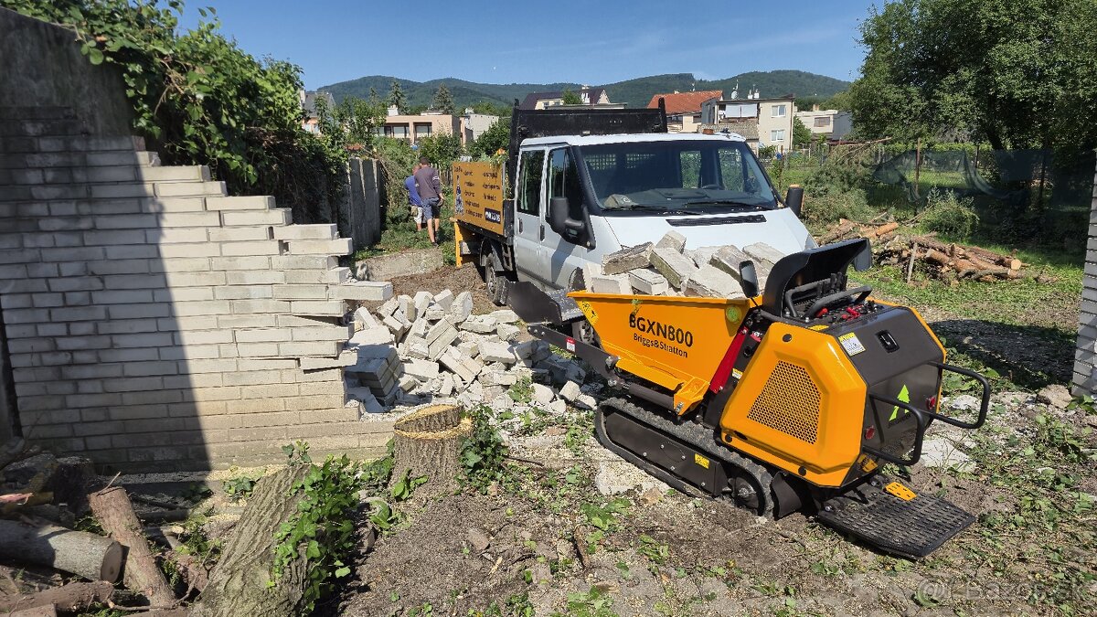 Predám MINIDUMPER BGXN800 BRIGS & STRATTON - 7