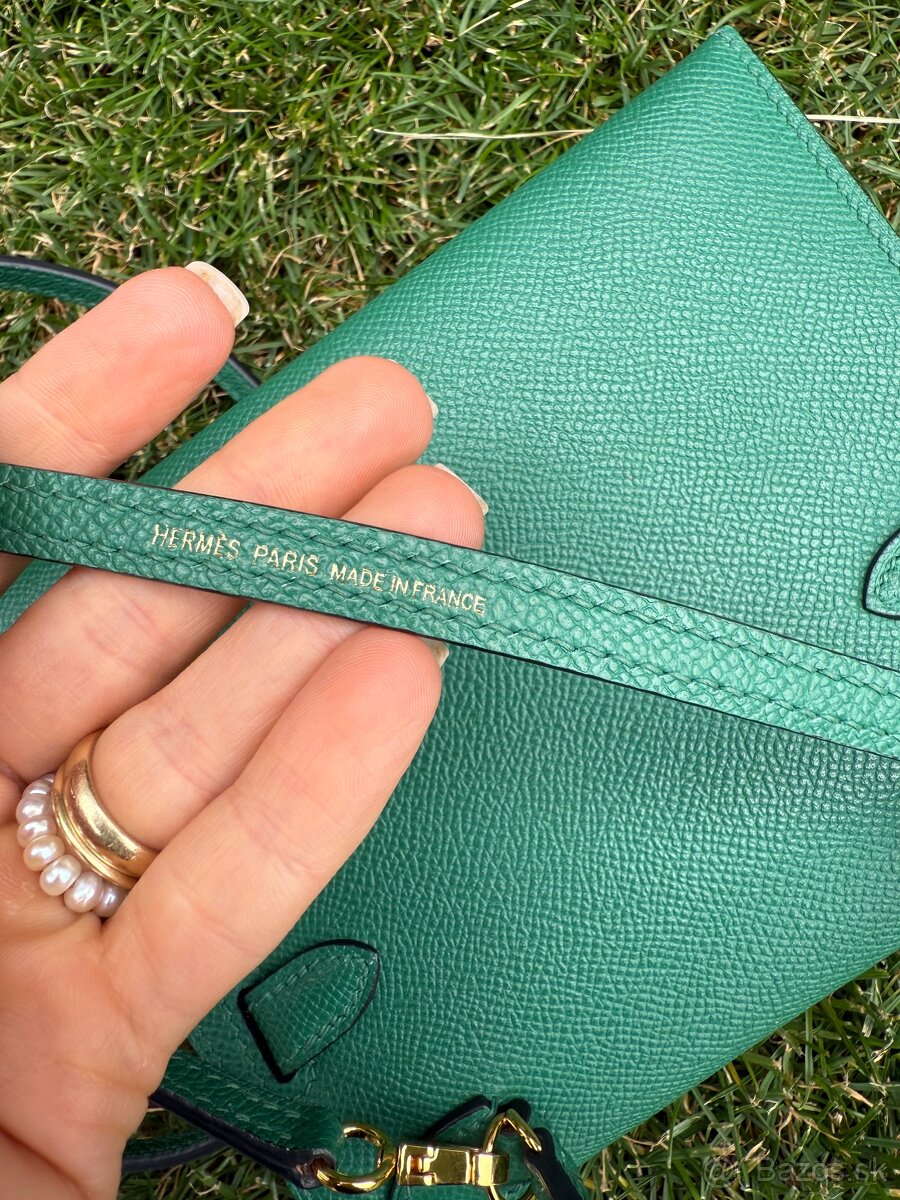 Hermes mini kelly epsom leather - 7