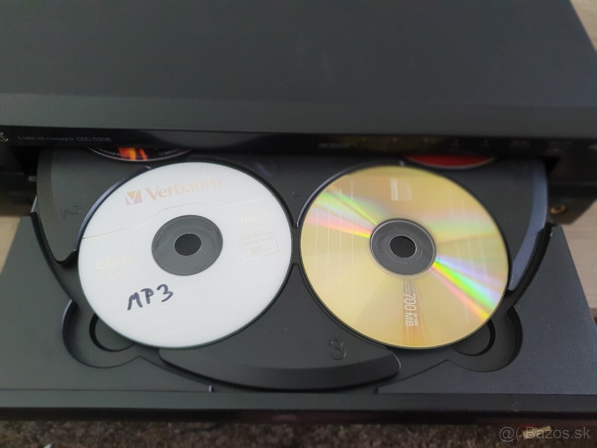 Sherwood CDC-5506 CD menič na 5 CD, Mp3, USB - 7