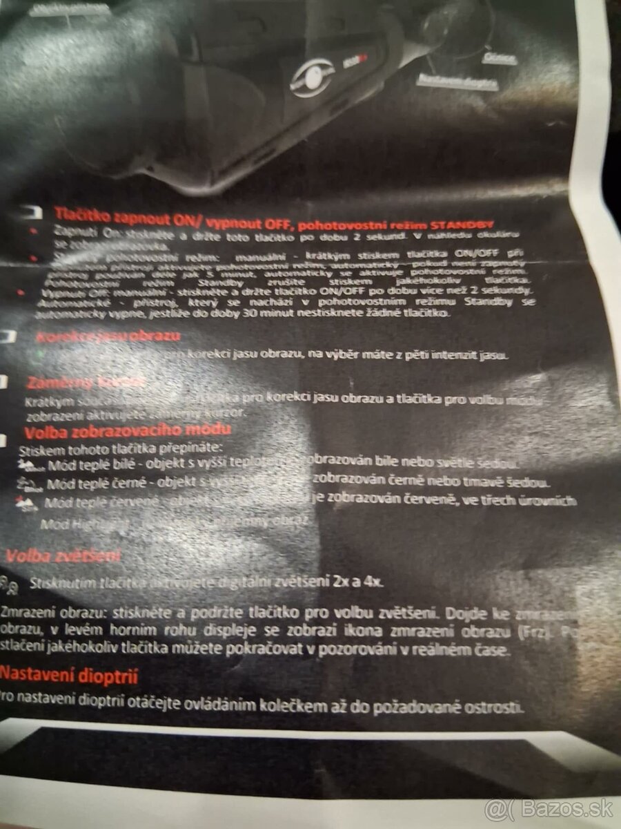 Thermo vision nihgt pearl ir510x n - 7