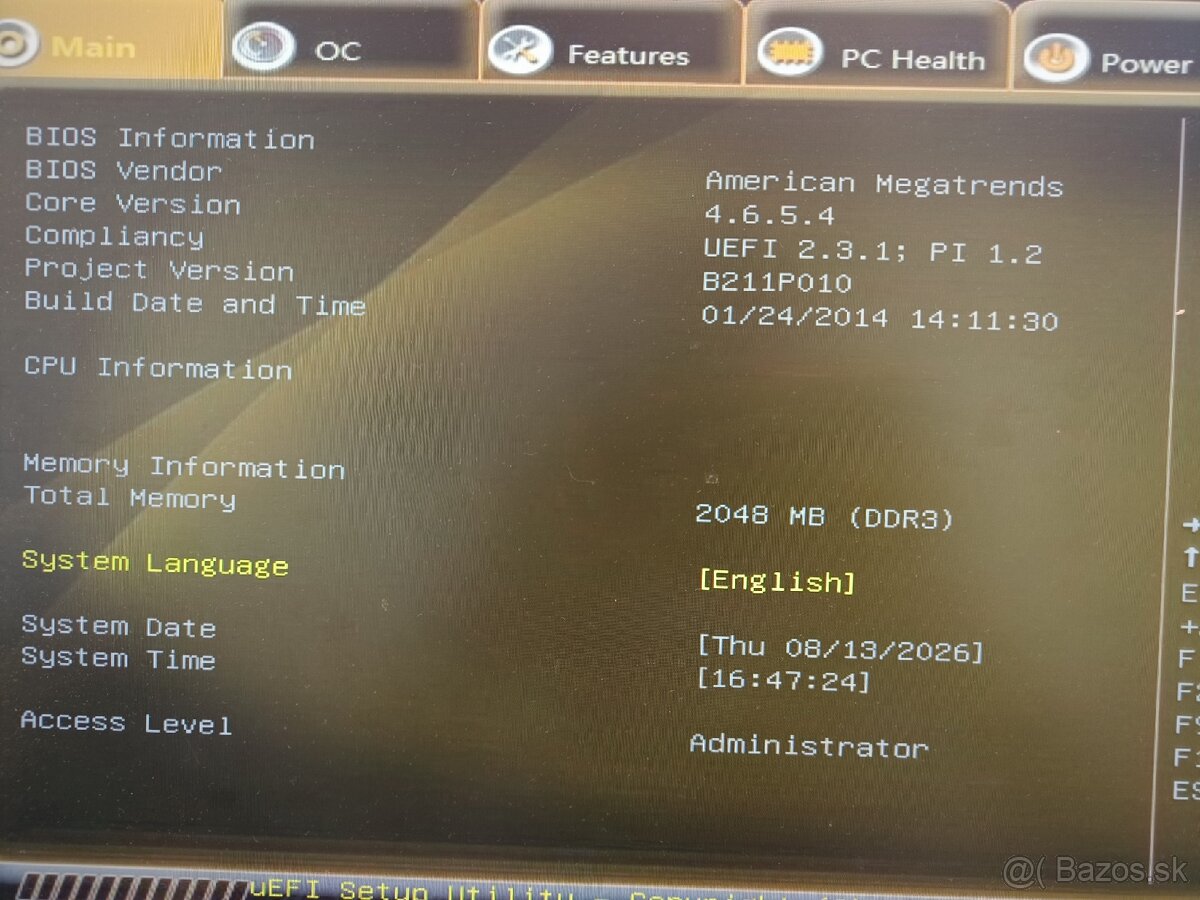 Predám mini PC Zotac ZBOX ID18 - 7