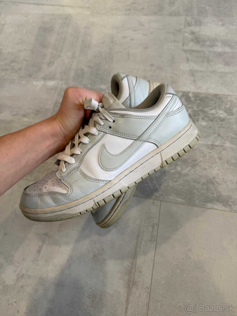 Nike dunk white/grey tenisky - 7