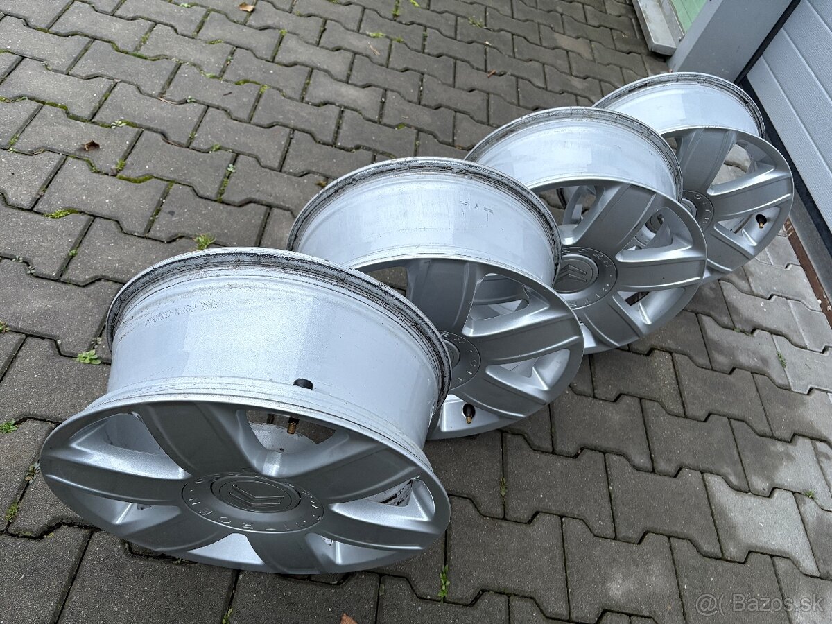 Hlinikové disky Citröen 16” - 7
