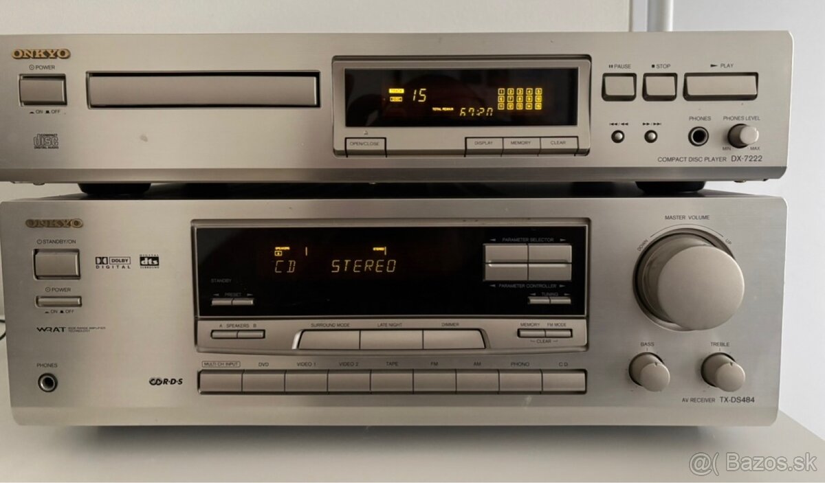 ONKYO TX-DS484 + DX-7222 - 7