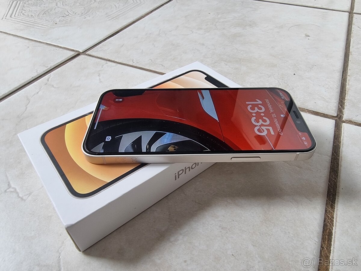 Iphone 12 WHITE 64GB s komplet prislusenstvom, original krab - 7