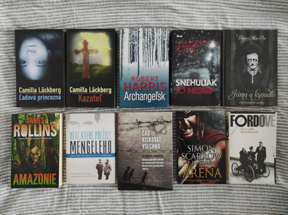 Bjork,Reichs,Lackberg,Olsen,Harris,Berry,Christie,Nesbo - 7