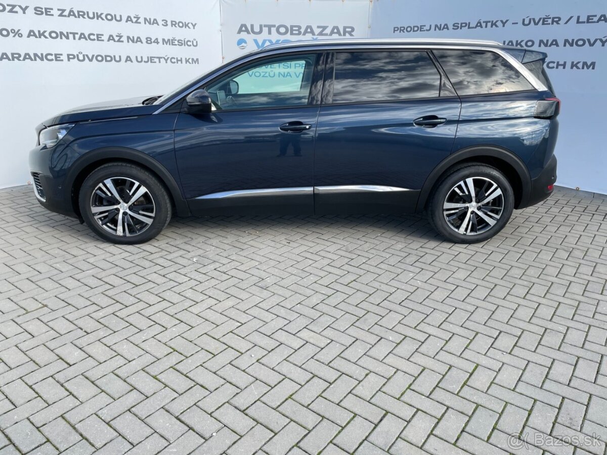 Peugeot 5008 II 1.2PT 96kW ALLURE Kůže Tažné. Navi - 7