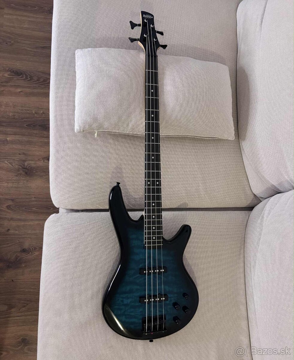 Ibanez GSR280QA Transparent Marine Sunburst - 7