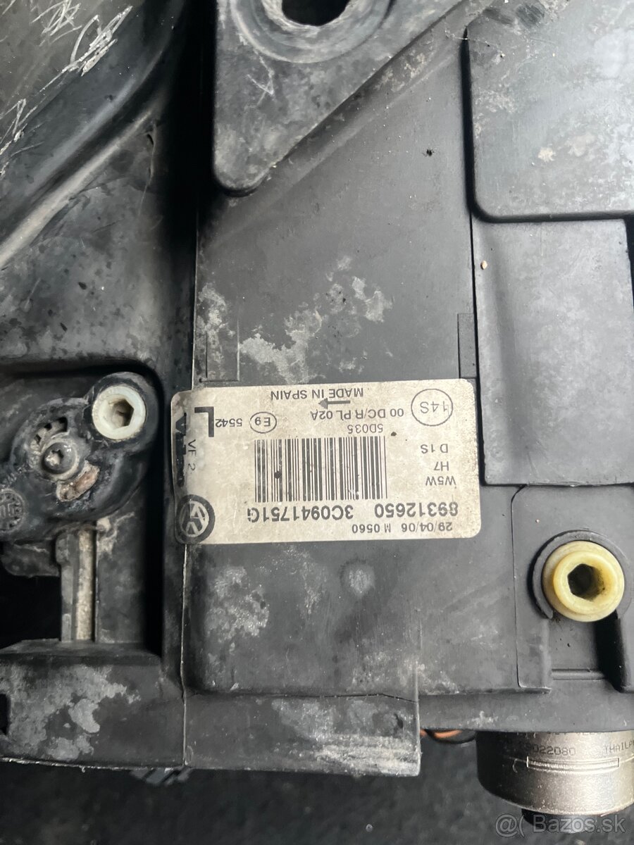 Predné svetlomety passat b6 - 7