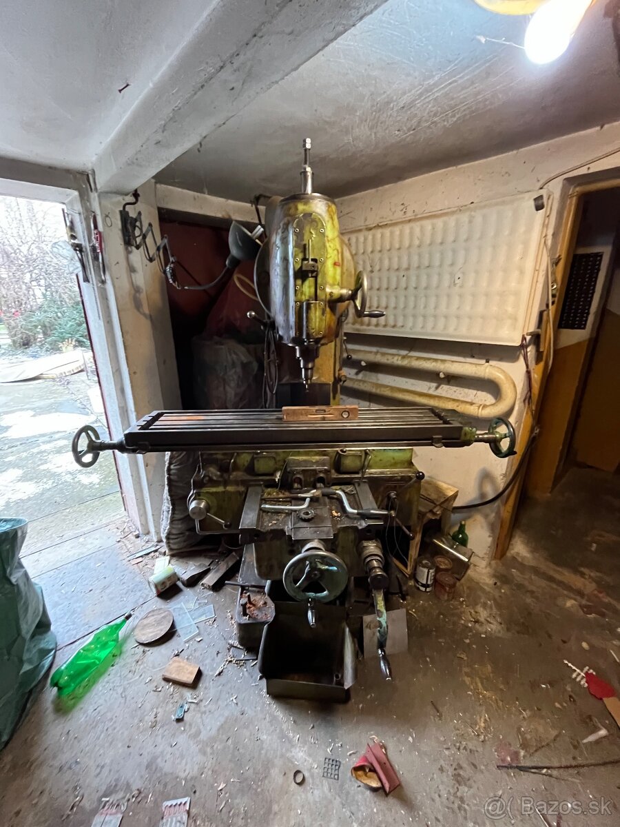 Fréza na kov F2 - 250 univerzálna frézka - 7