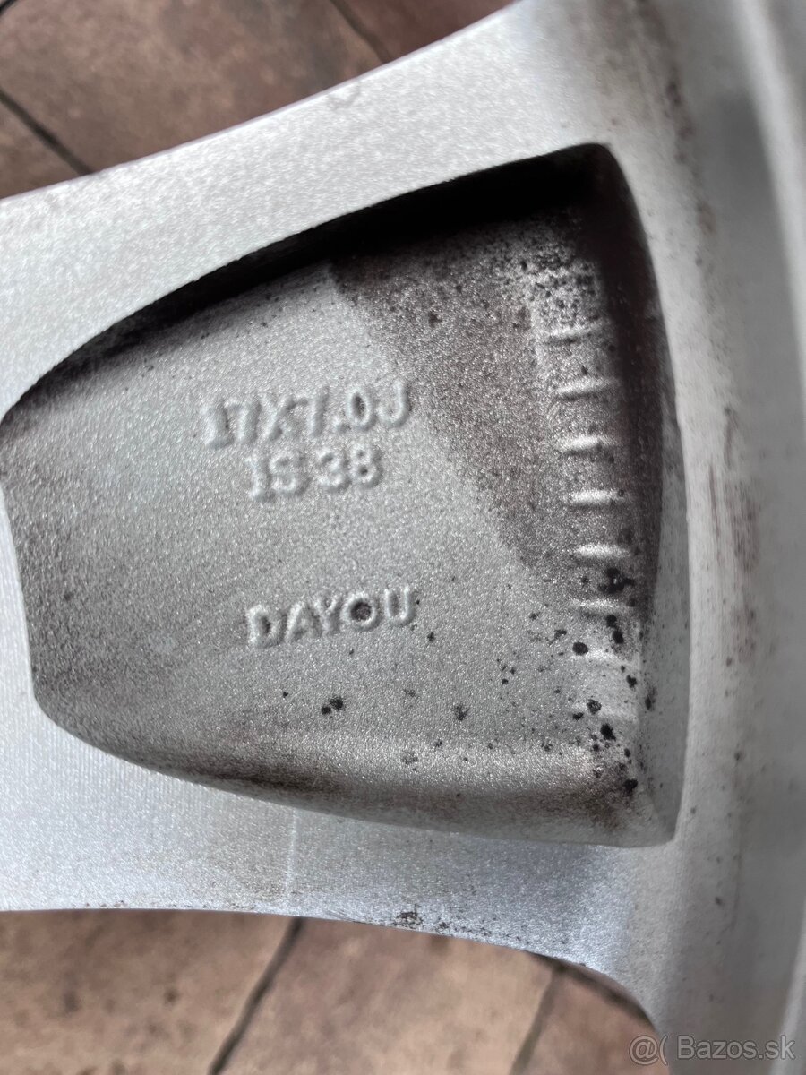 Orig. hliníkové disky Opel R17, 5x105 - 7