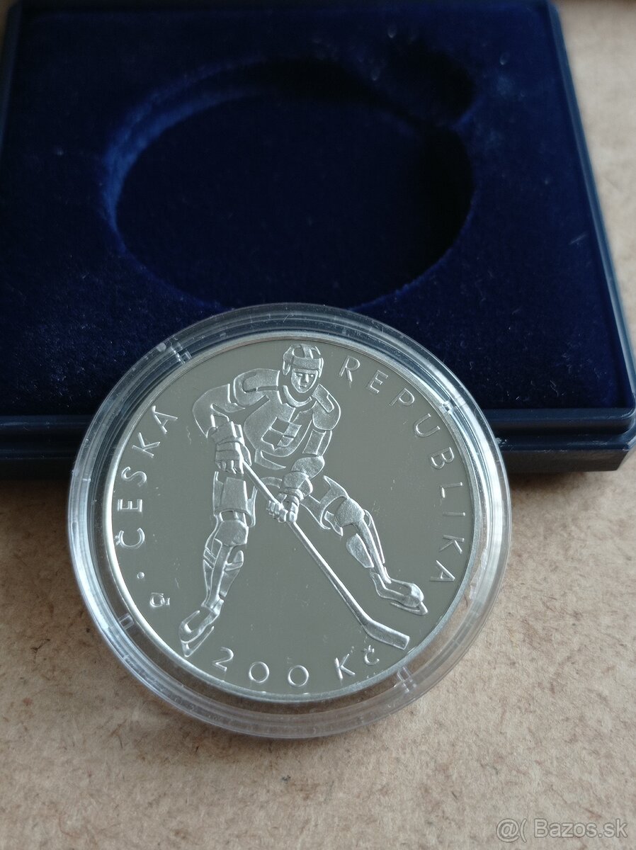 Strieborné mince 200 - korún - PROOF - 7