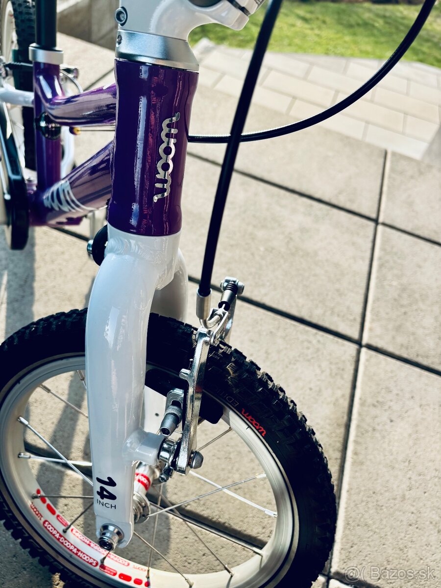 Detský bicykel Woom 2, 14” s príslušenstvom - 7