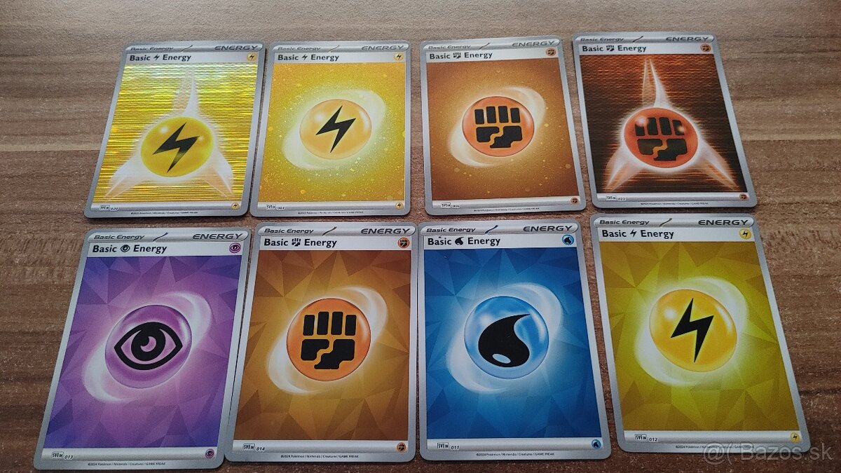 Predám original Pokemon kartičky 128ks lesklé - 7