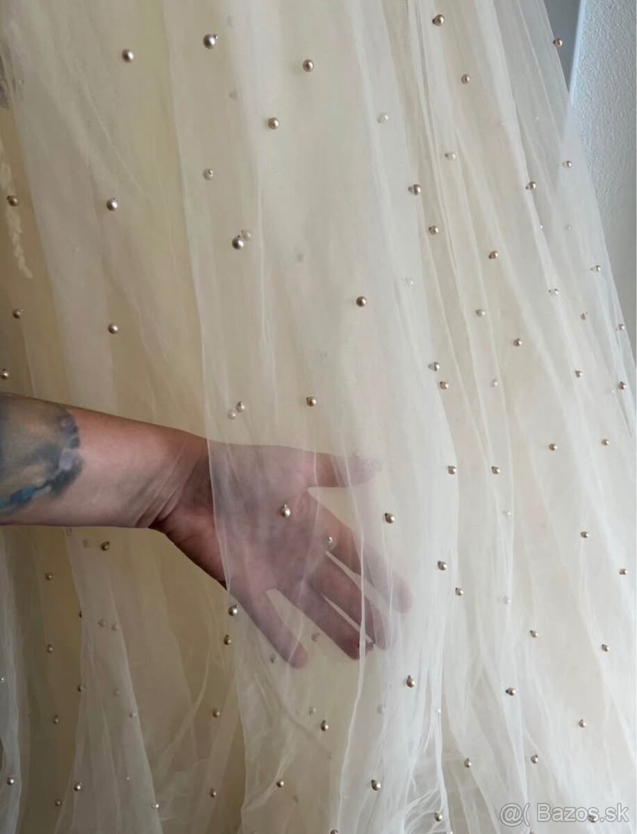 NOVÉ svadobné šaty predám - 7