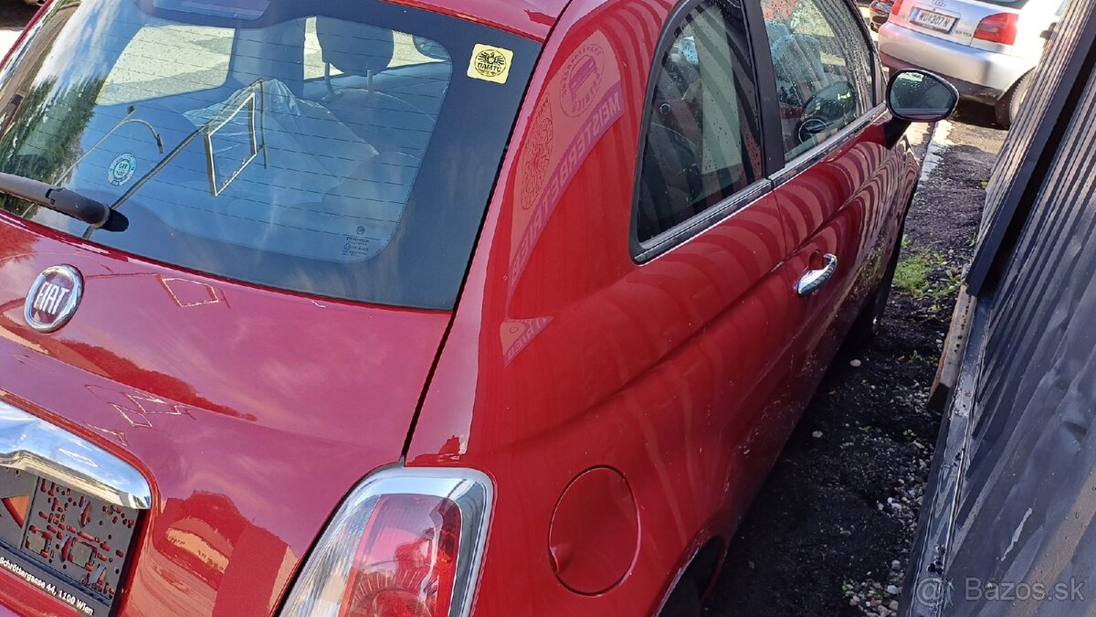 Fiat 500 1.2i diely rok 2008 - 2010 - 7