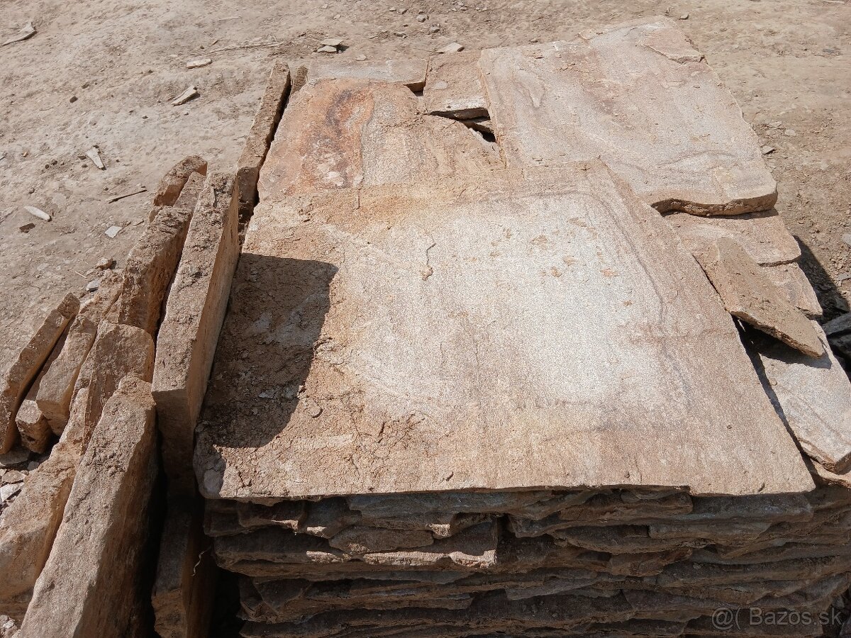 Štiepenie kameň pieskovec - 7