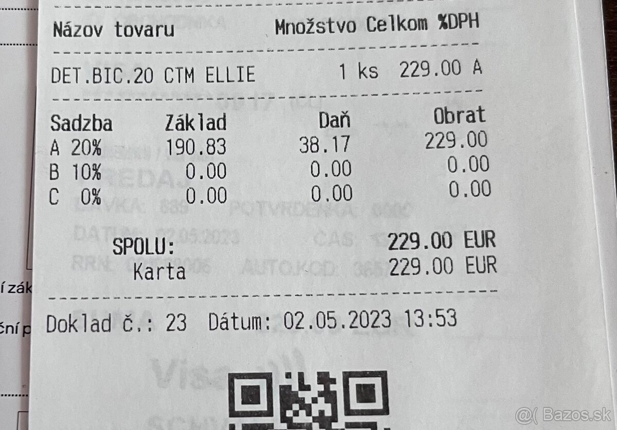 Predám bicykel pre mladú dámu CTM Ellie 20 - 7