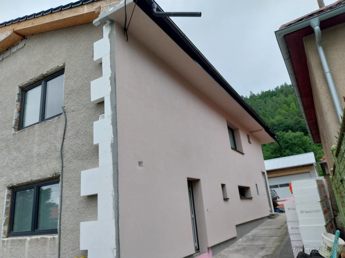 Zateplovacie práce,omietky - 7