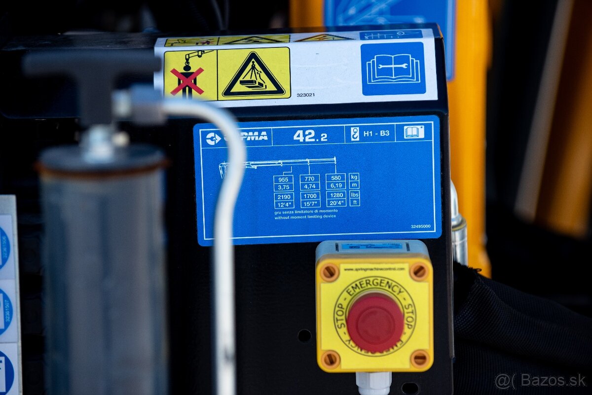 Iveco Daily 70C18H + 3str.sklápač + COPMA 42.2 - 7