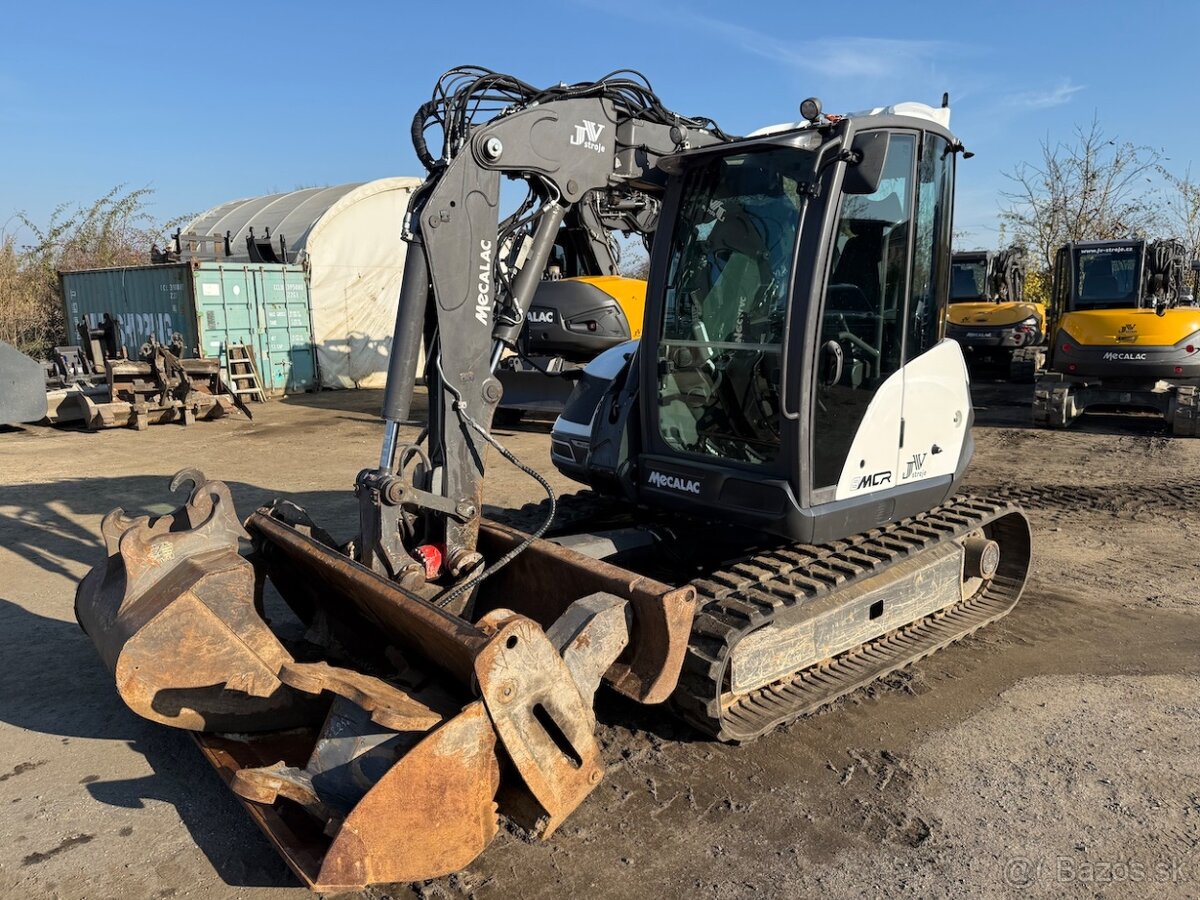 MECALAC 8MCR, NEW model, klima, dobrý stav - 7