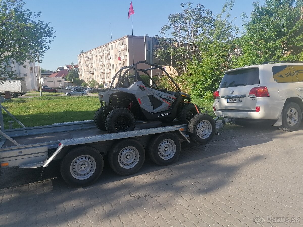 Prívesný vozík pre stavebné stroje - 7