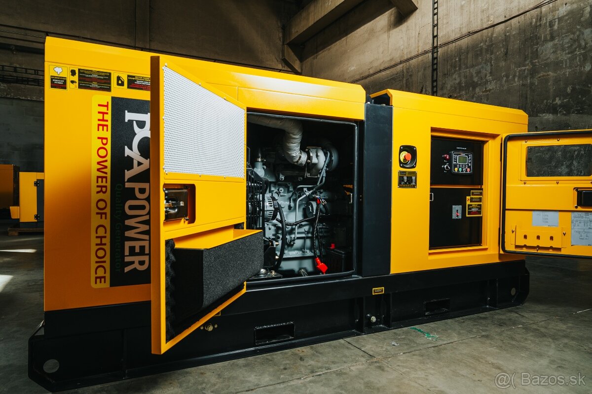 Naftová elektrocentrála PDE-66 kVA s ATS. - 7