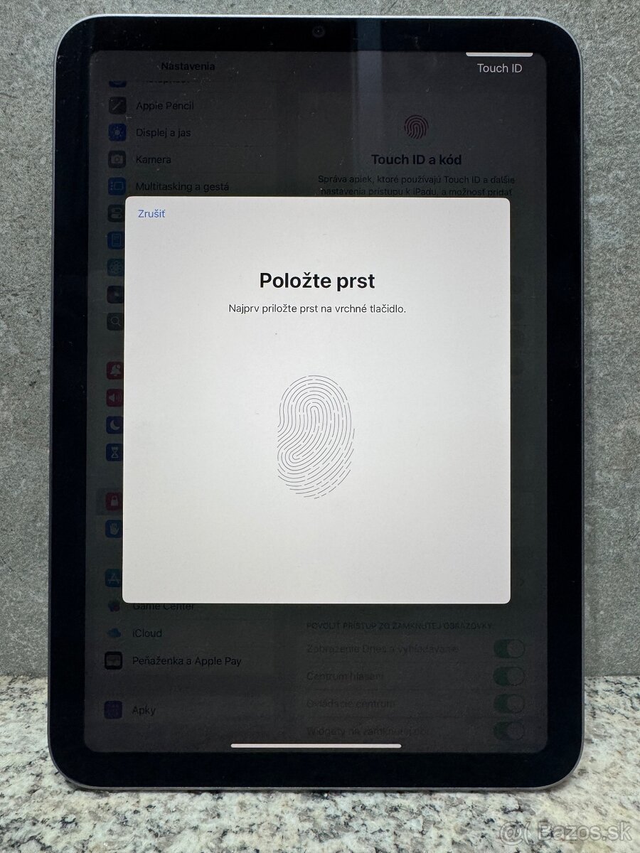 Nový iPad Mini A17 Pro 256gb Wi-Fi Vesmírno Sivý Záruka - 7