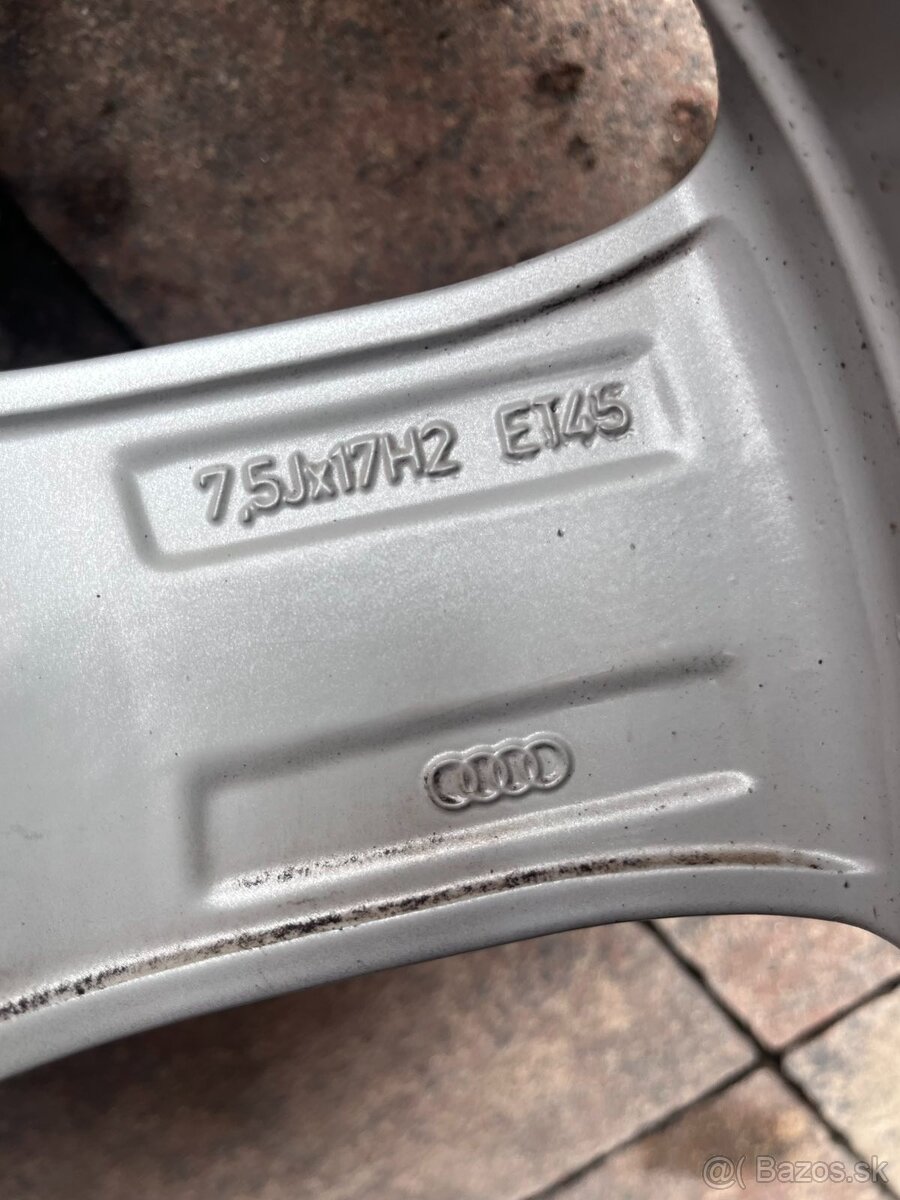 Predám org.hlinikové disky--Audi--R17 - 7