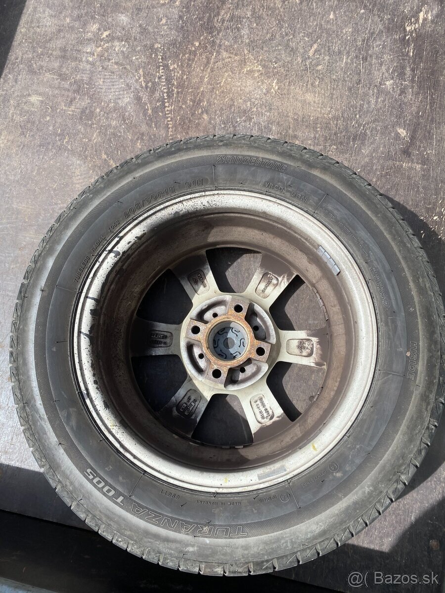 Kolesá Bridgestone Turanza T005 205/60 R15 91H - 7