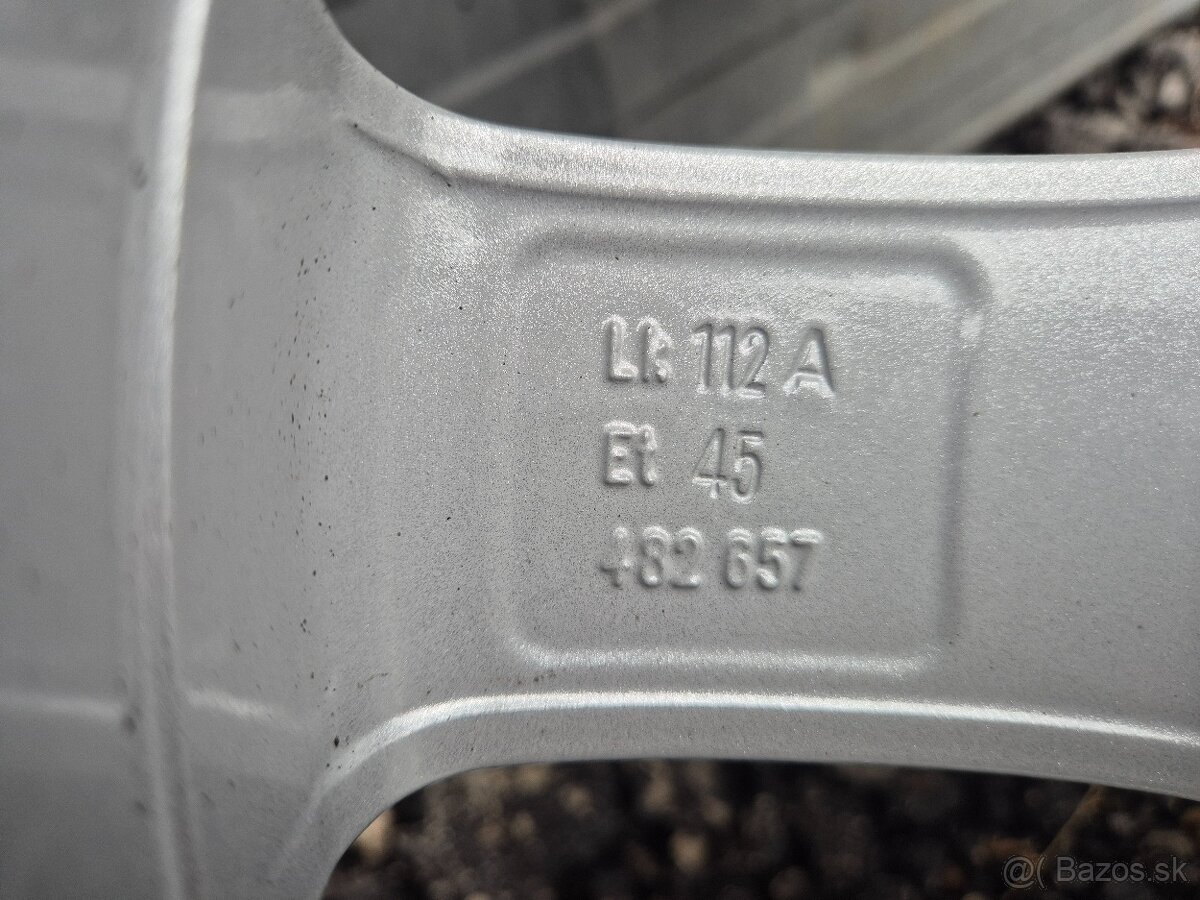 Zimná sada 5x112 R17 ET43 Borbet Škoda Seat Volkswagen - 7