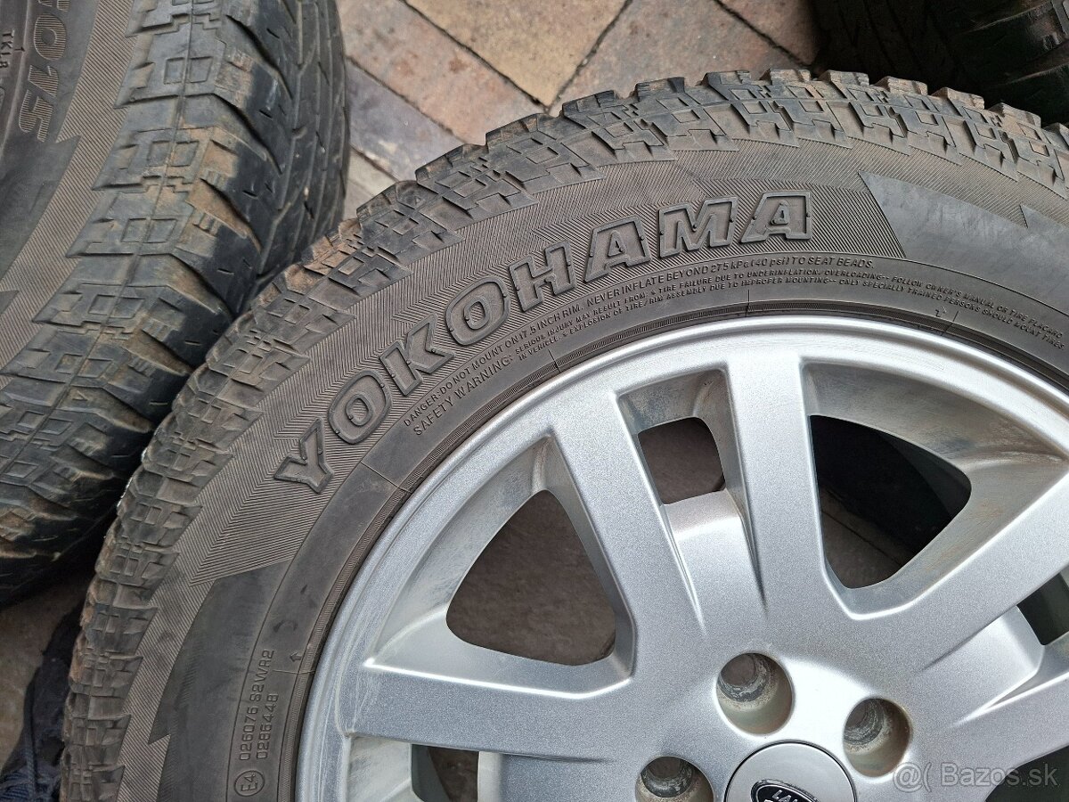 Orig.hliníkové disky Land Rover Freelander II--R17 - 7