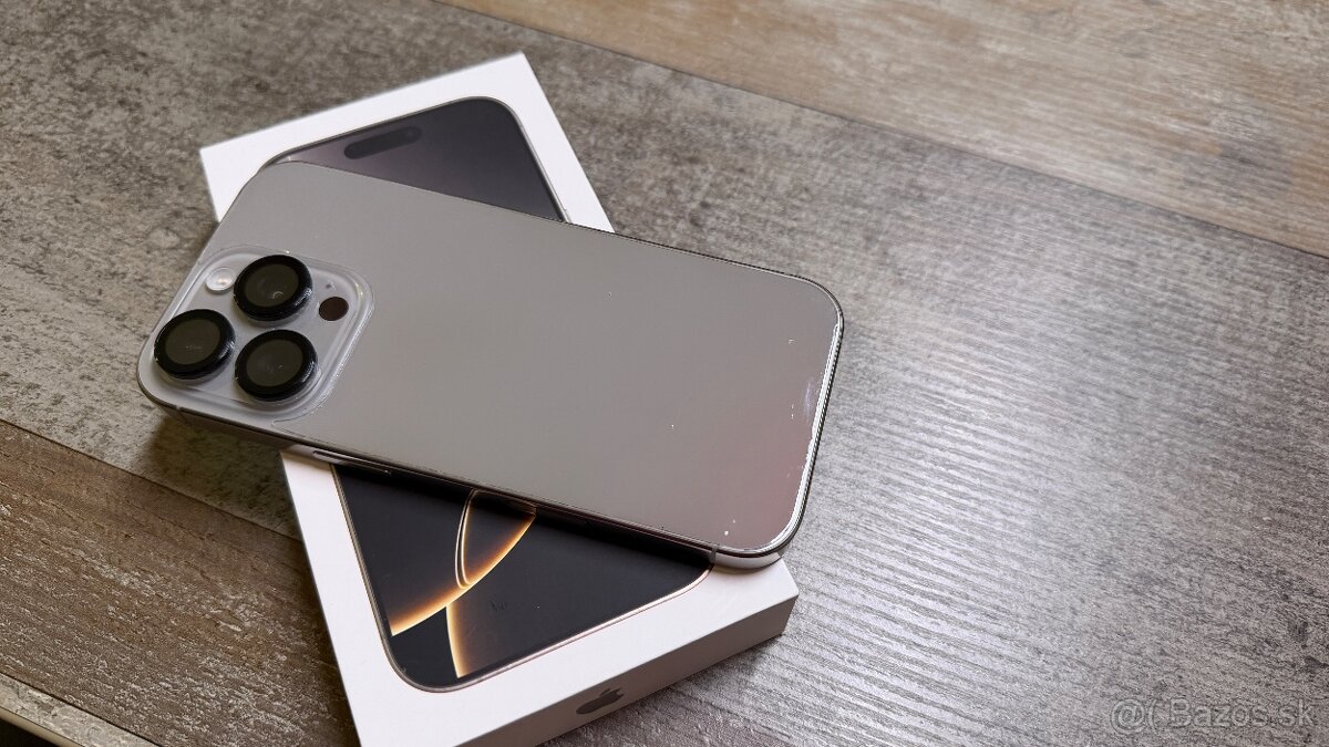 Vymenim iPhone 16 Pro Natural zaruka iStores + skla, obaly - 7