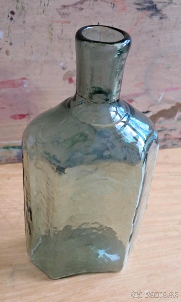 Staršie sklenené fľaše - 7
