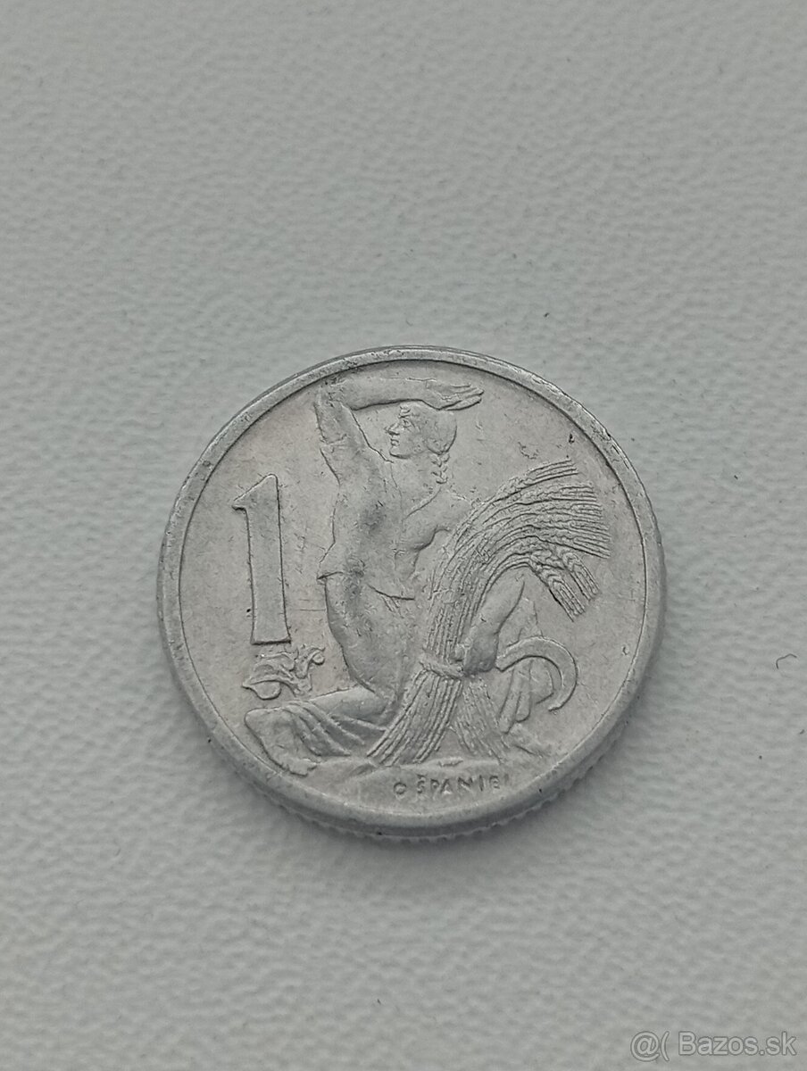 Československe 1 kčs mince - 7